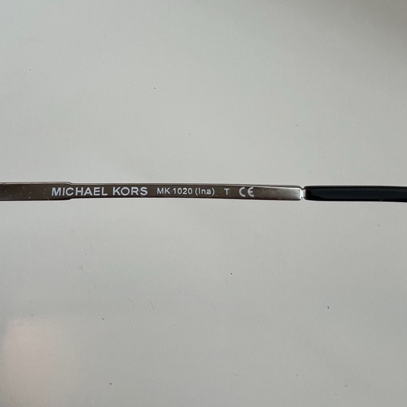 Michael Kors Sunglasses MK 1020 11666G Cat Eye aviator glamorous Metal 56 mm - Picture 7 of 8